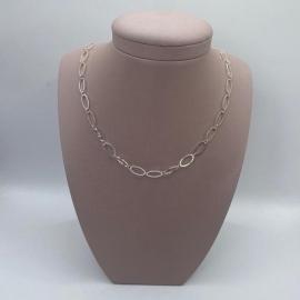 Corrente Chocker Elos Prata