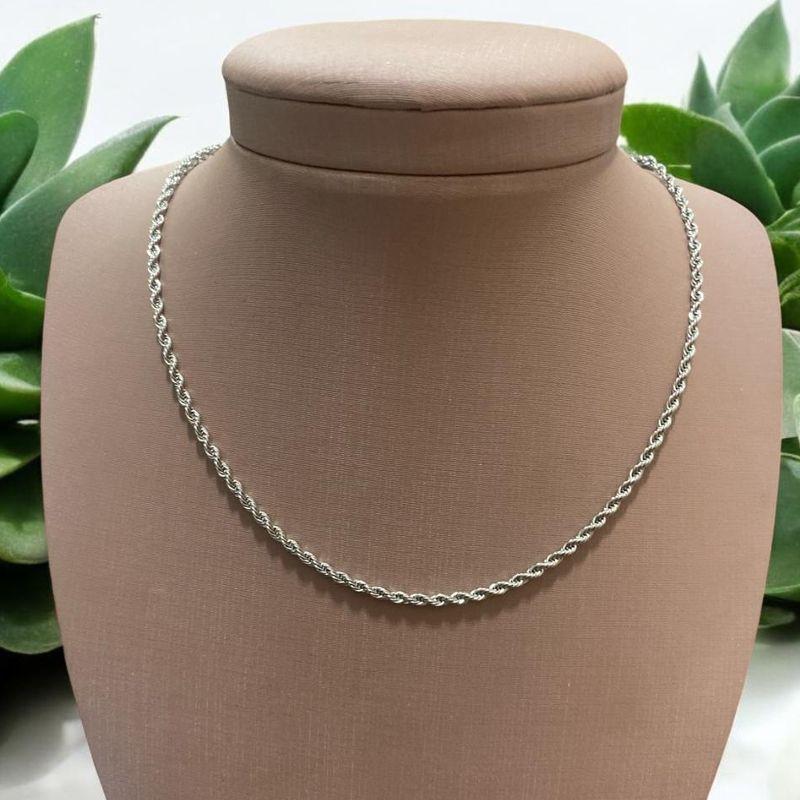 Corrente Cordão Baiano Inox