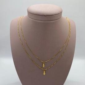 Corrente Dupla Menino / Menina