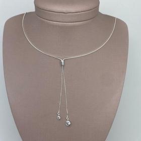 Corrente Gravatinha Prata