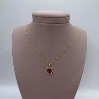 Corrente Pedra Vermelha