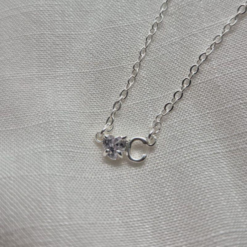 Corrente Pingente Brilhante Letra 