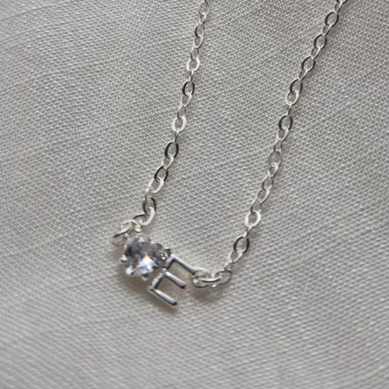 Corrente Pingente Brilhante Letra 