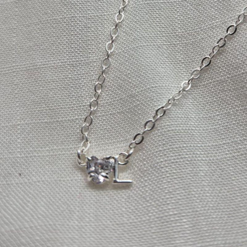 Corrente Pingente Brilhante Letra 