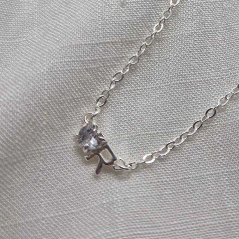 Corrente Pingente Brilhante Letra 