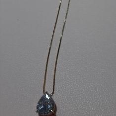 Corrente Pingente Gota Cristal