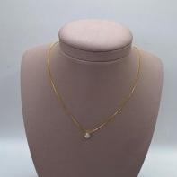 Corrente Pingente Ponto Luz Coração