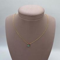 Corrente Pingente Verde Color