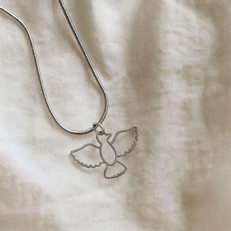 Corrente Veneziana c/ Pingente Espirito Santo