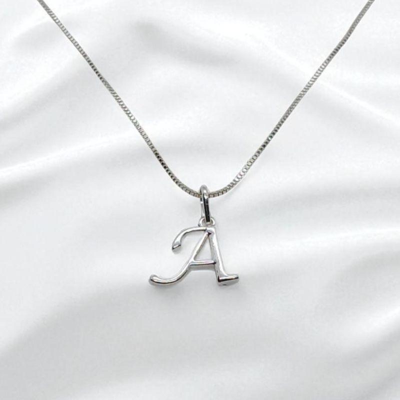 Corrente Veneziana Pingente Letra 