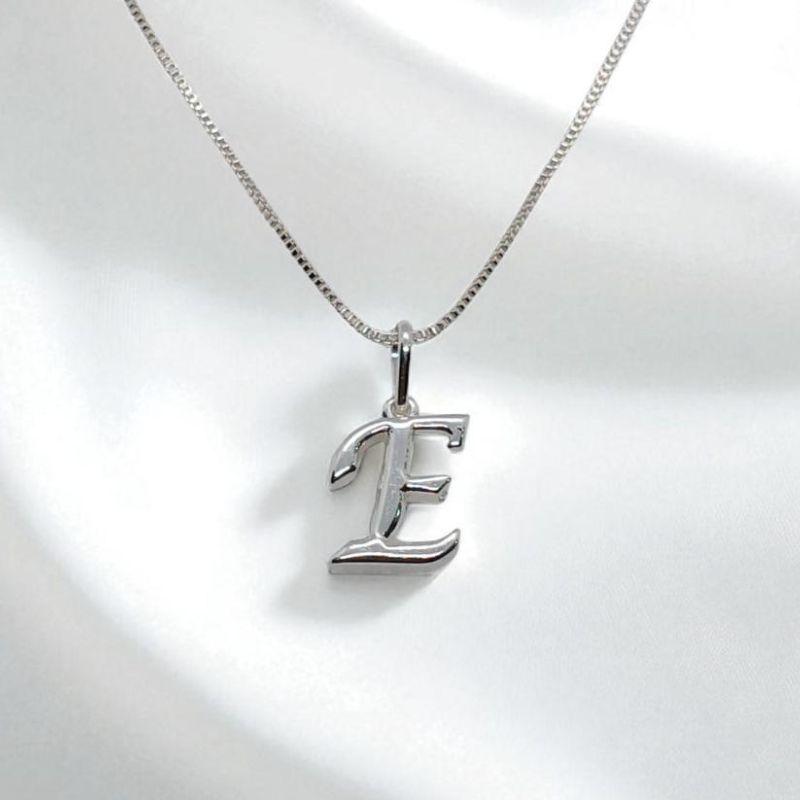 Corrente Veneziana Pingente Letra 