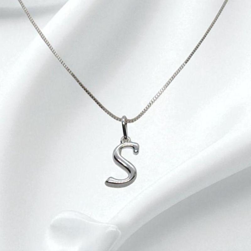 Corrente Veneziana Pingente Letra 