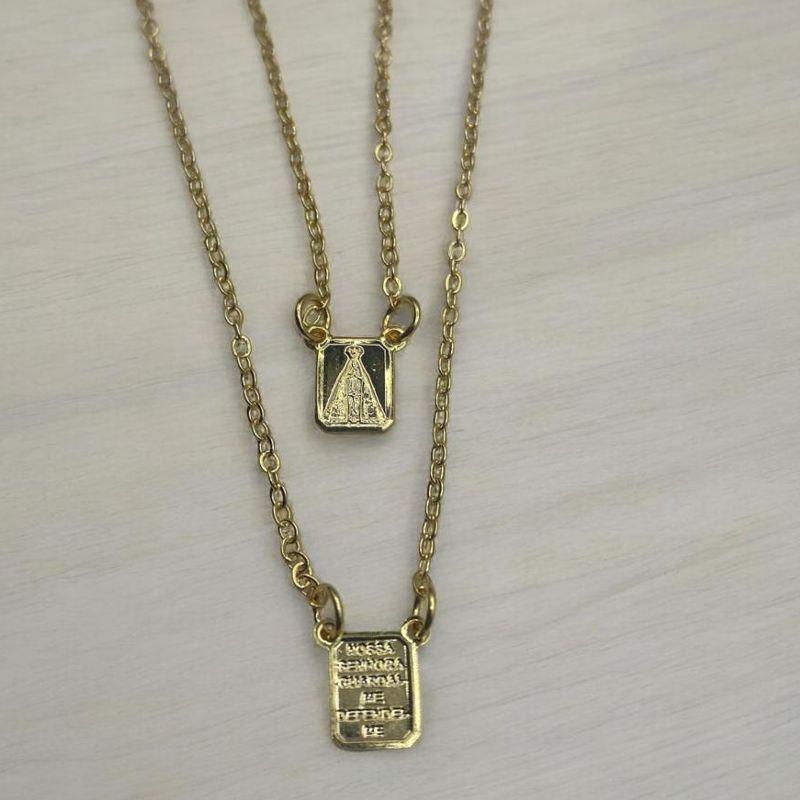 Escapulario Pequeno Nossa Senhora Aparecida x Salmo