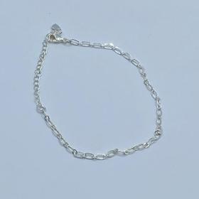 Pulseira 1x1 Elos Finos Pta