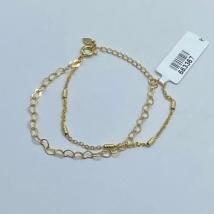 Pulseira Dupla Coração