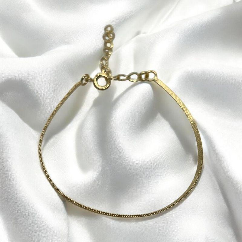 Pulseira Laminada Diamantada