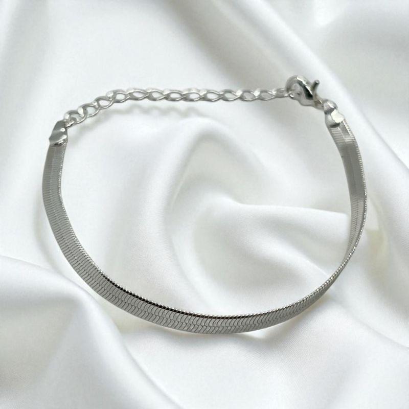 Pulseira Laminada Prata