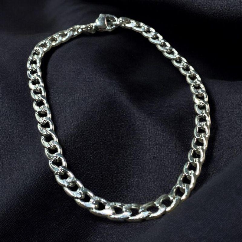 Pulseira Masculina Inox Elo Grumet