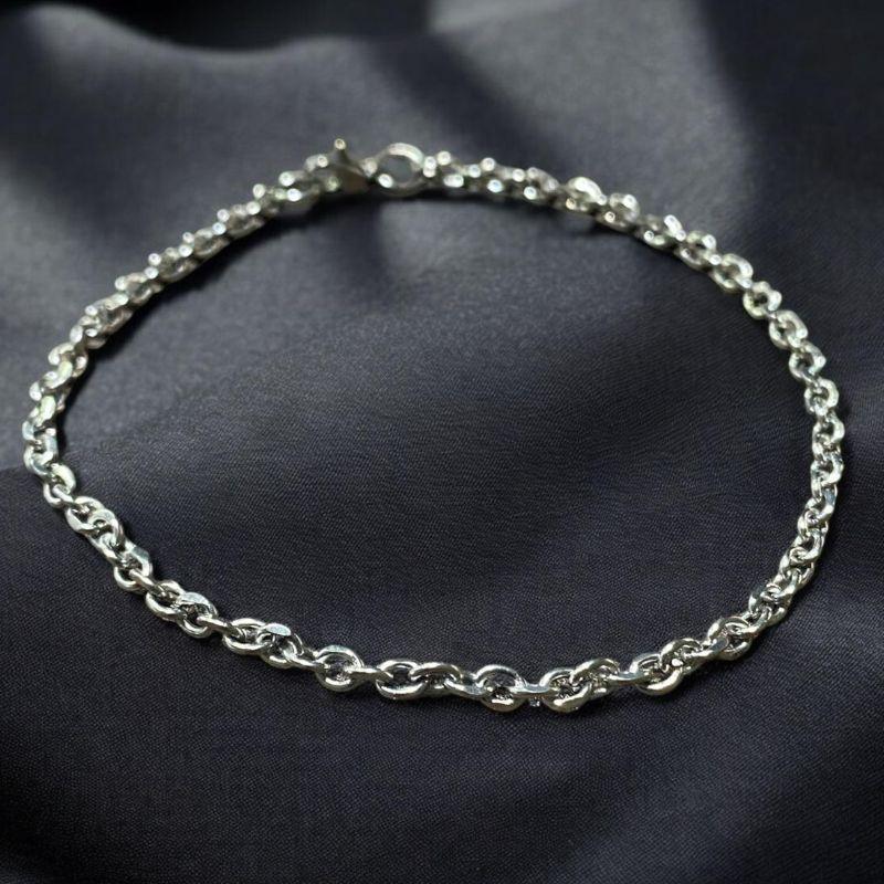 Pulseira Masculina Inox Elo Oval