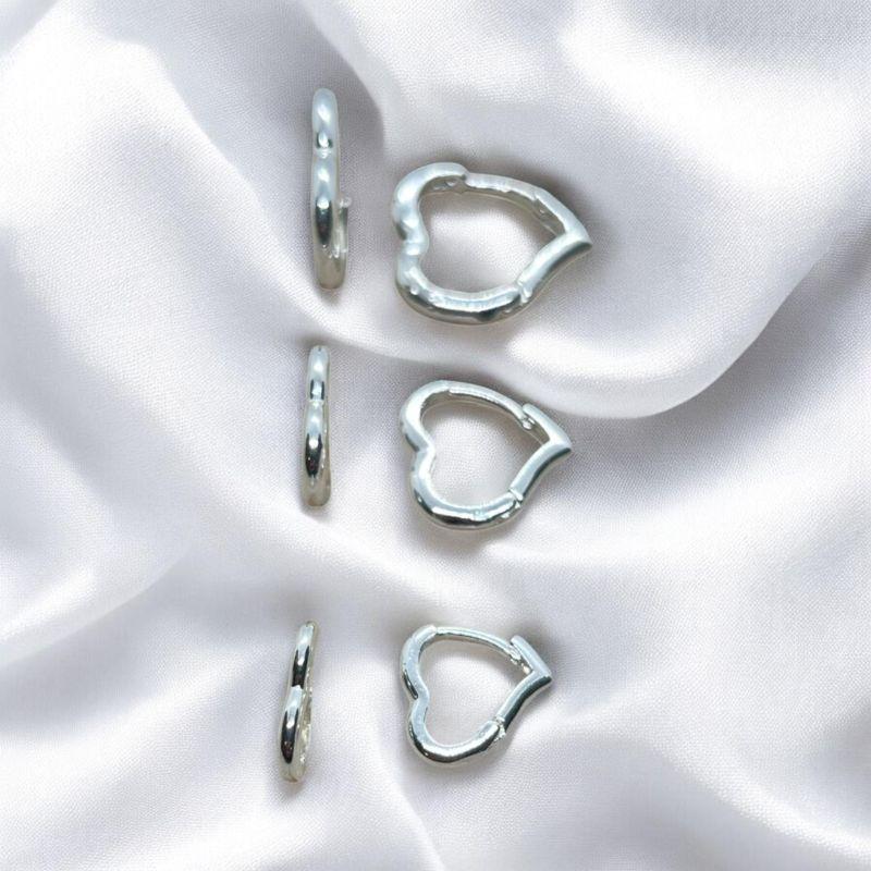 Trio Brinco Corações Liso