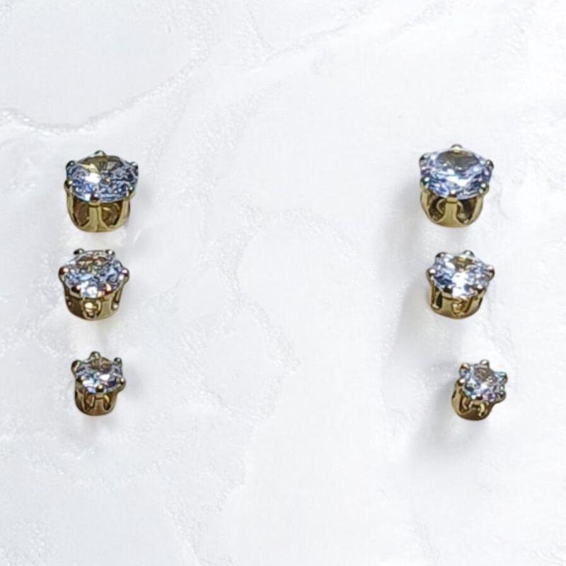 Trio Brincos Ponto de Luz