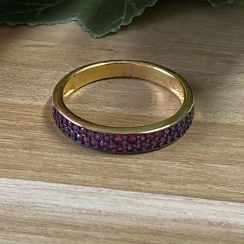 Anel Aparador 2 Filas Rubi