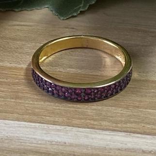 Anel Aparador 2 Filas Rubi