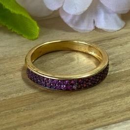 Anel Aparador 2 Filas Rubi