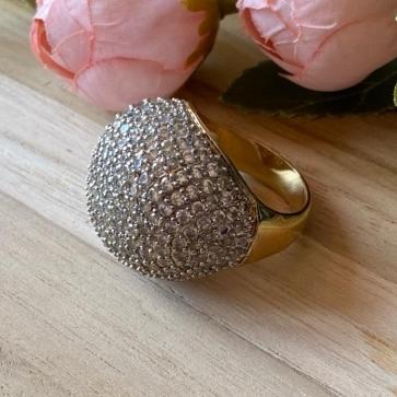 Anel Chuveiro Zirconias