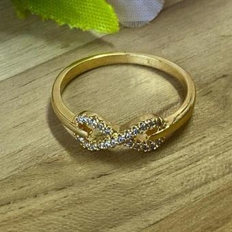 Anel Infinito Cravejado
