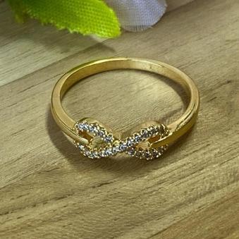 Anel Infinito Cravejado