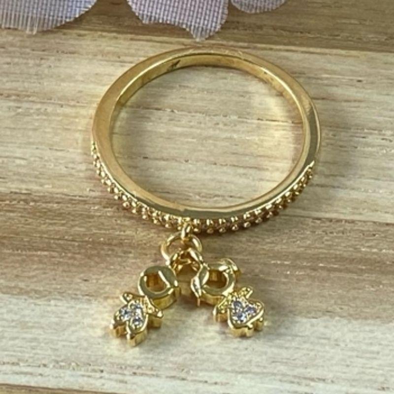 Anel Menino e Menina Pendurados