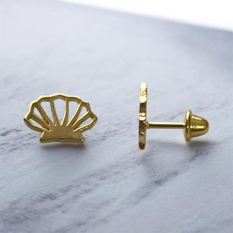 Brinco Concha Vazada Infantill