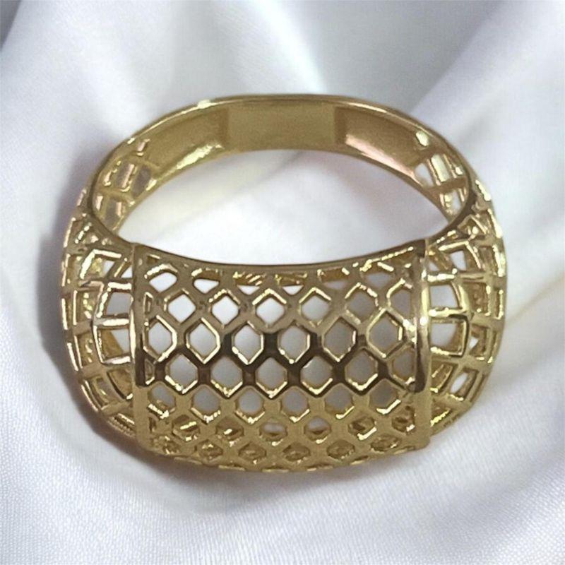 Anel Aramado Retangular