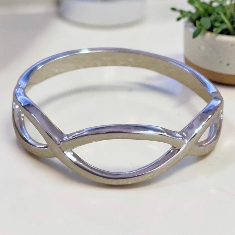 Anel Infinito Triplo