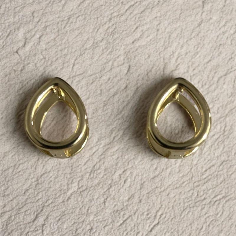 Brinco Gota Vazada 2 Lados Pequeno