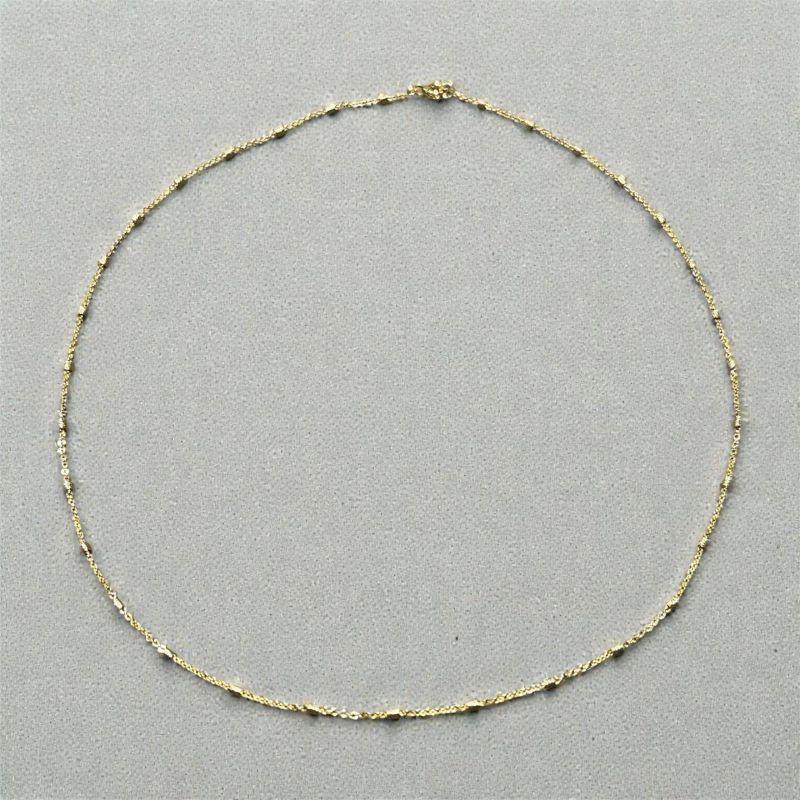 Corrente Elo c/ Tubinho Diamantado