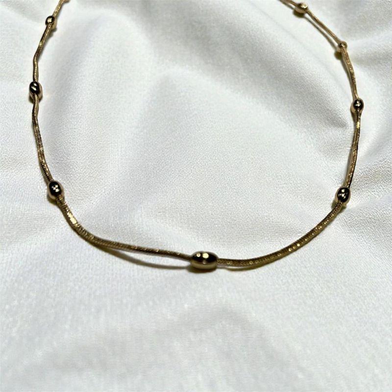 Corrente Rabo de Rato c/ Bolinha Oval