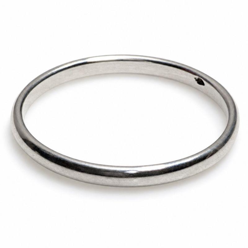 Aliança Inox Abaulada 2mm
