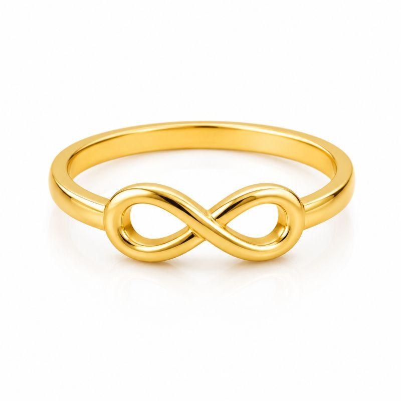 Anel Infinito Liso