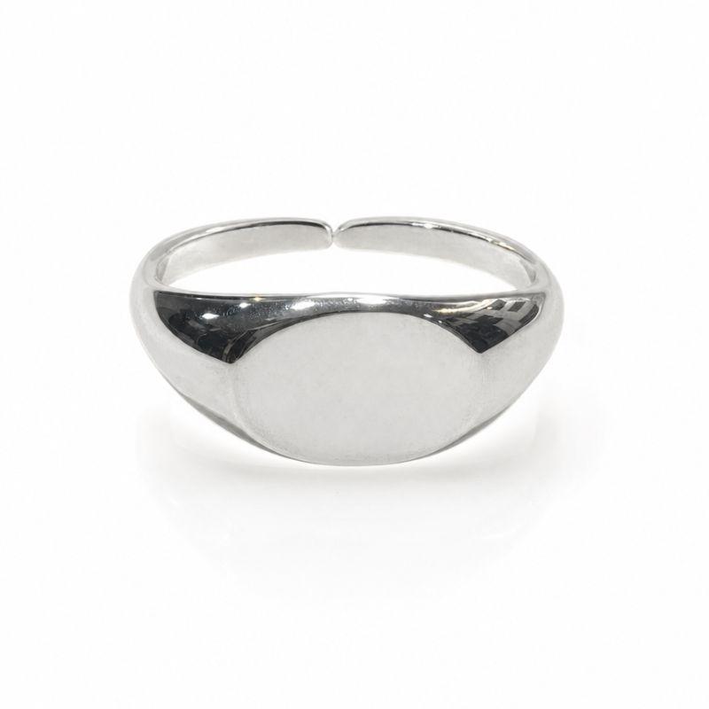 Anel Base Superior Oval Regulável