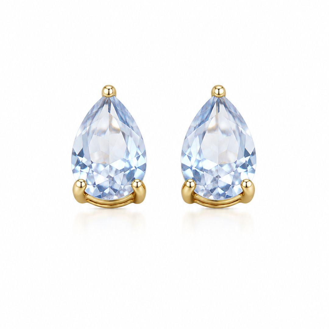 Brinco Gota Cristal