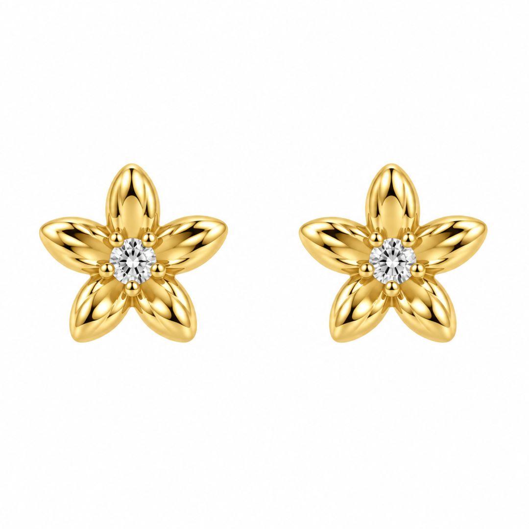 Brinco Flor Pino